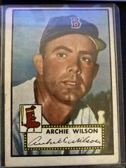 Archie Wilson Baseball Cards 1952 Topps Prices
