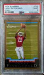 Larry Fitzgerald [Gold] #125 Football Cards 2004 Bowman Prices