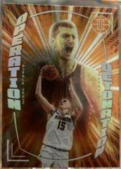 Nikola Jokic [Orange] Basketball Cards 2021 Panini Illusions Operation Detonation Prices
