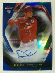 David Fletcher [Blue Refractor] Baseball Cards 2019 Topps Finest Firsts Autographs Prices