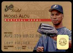 Moises Alou [Gold] #35 Baseball Cards 1995 Studio Prices