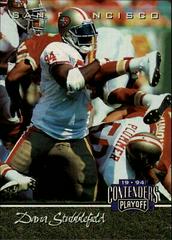 Dana Stubblefield #72 Football Cards 1994 Playoff Contenders Prices