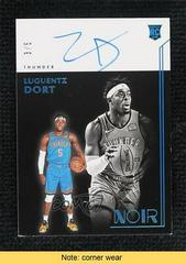 Luguentz Dort [Autograph Platinum] #385 Basketball Cards 2019 Panini Noir Prices