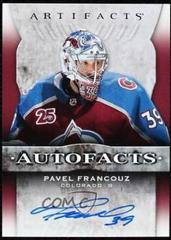 Pavel Francouz #AF-PF Hockey Cards 2021 Upper Deck Artifacts Auto Facts Prices