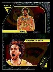 Pau Gasol #2 Basketball Cards 2022 Panini Flux Hall Influx Prices