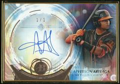 Aeverson Arteaga Baseball Cards 2022 Bowman Transcendent Autographs Prices