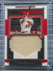 Mike Trout [Red] #JS-MT Baseball Cards 2022 Panini Three and Two Jumbo Swatches Prices