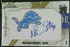 Ndamukong Suh [Patch Autograph] Football Cards 2010 Panini Rookies & Stars Prices