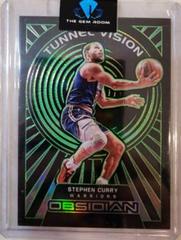 Stephen Curry [Green] Basketball Cards 2021 Panini Obsidian Tunnel Vision Prices
