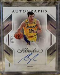 Austin Reaves #4 Basketball Cards 2022 Panini Flawless Autograph Prices