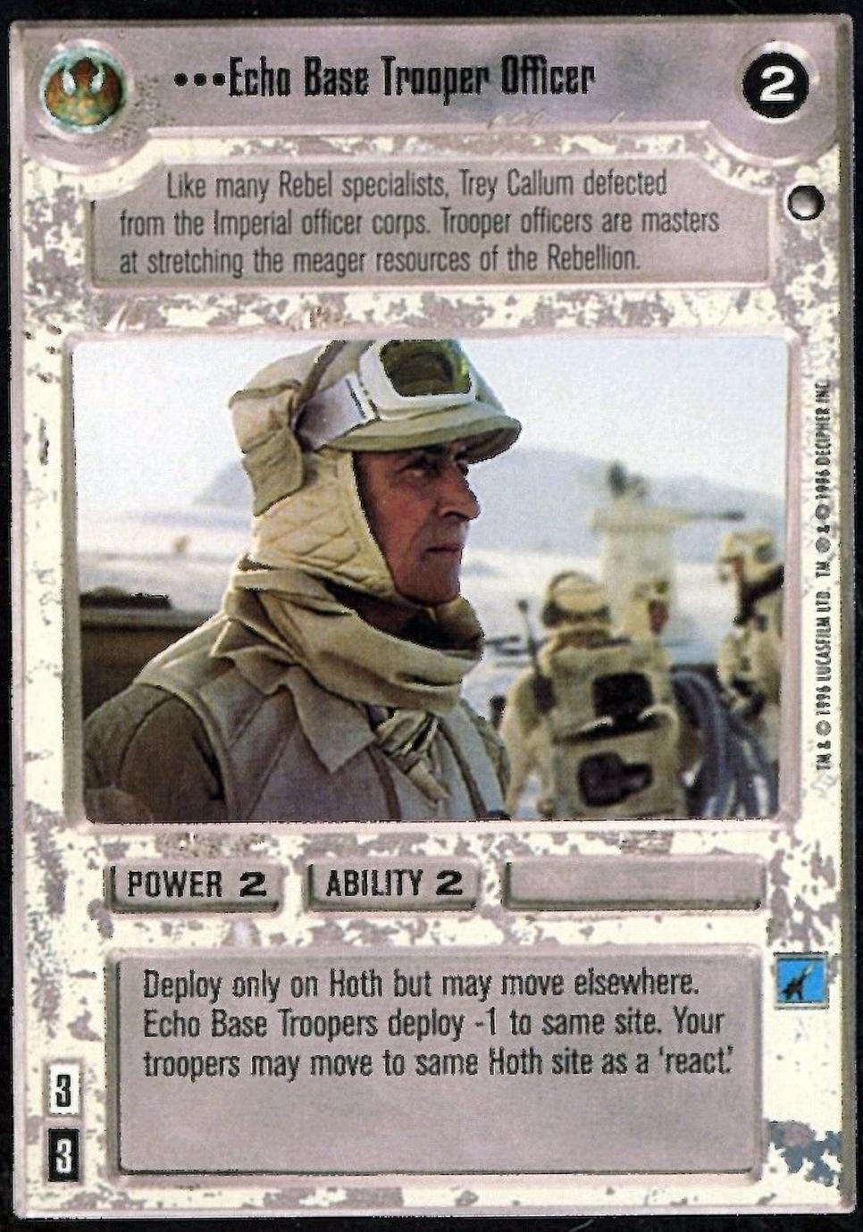 Echo Base Trooper [Limited] Star Wars CCG Hoth