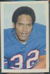 O.J. Simpson #43 Football Cards 1972 NFLPA Wonderful World Stamps Prices