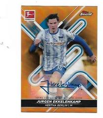 Jurgen Ekkelenkamp [Orange] #BCA-JE Soccer Cards 2021 Topps Finest Bundesliga Autographs Prices