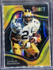 Charles Woodson [Gold] #167 Football Cards 2022 Panini Select Draft Picks Prices