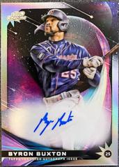 Byron Buxton #SGA-BB Baseball Cards 2022 Topps Cosmic Chrome Star Gaze Autographs Prices