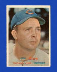Jim King #186 Baseball Cards 1957 Topps Prices