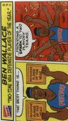 Ben Wallace #11 Basketball Cards 2003 Bazooka Comics Prices