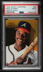 Fred McGriff [Mirror Gold] #66 Baseball Cards 1996 Select Certified Prices