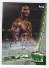 Shelton Benjamin Wrestling Cards 2019 Topps WWE Money in the Bank Autographs Prices