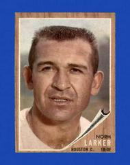 Norm Larker #23 Baseball Cards 1962 Topps Prices
