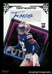 Trent McDuffie [Purple] Football Cards 2022 Panini Elements Future Signs Autographs Prices