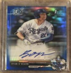 Ryan O'Hearn [Blue Refractor] #CPA-ROH Baseball Cards 2017 Bowman Chrome Prospects Autographs Prices