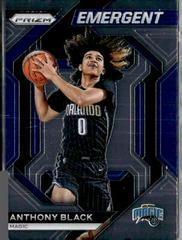 Anthony Black #3 Basketball Cards 2023 Panini Prizm Emergent Prices