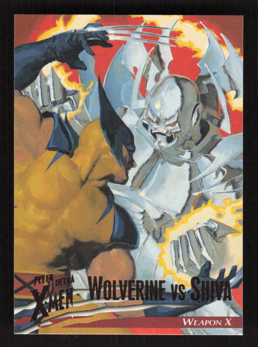 Wolverine vs. Shiva #5 Marvel 1996 Ultra X-Men Wolverine