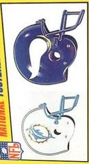 Dolphins, Vikings [Helmets Cardboard] #88 Football Cards 1988 Monty Gum Prices
