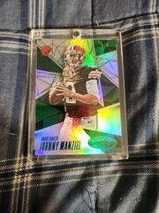 Johnny Manziel [Mirror Green] #42 Football Cards 2015 Panini Certified Prices