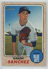 Aaron Sanchez #468 Baseball Cards 2017 Topps Heritage Prices