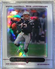 Tom Brady [Refractor] #46 Football Cards 2005 Topps Chrome Prices