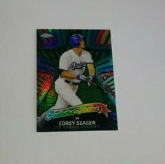Corey Seager [Green Refractor] #FS-15 Baseball Cards 2017 Topps Chrome Future Stars Prices