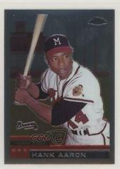 Hank Aaron #44 Baseball Cards 2000 Topps Chrome Prices