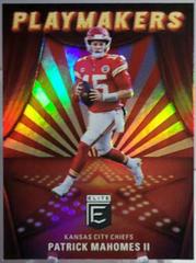 Patrick Mahomes II #PM-4 Football Cards 2022 Panini Donruss Elite Playmakers Prices