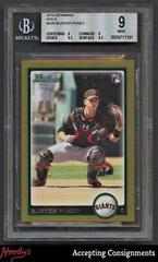 Buster Posey [Gold] #208 Baseball Cards 2010 Bowman Prices