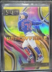 Pete Crow Armstrong [Gold] #SU10 Baseball Cards 2023 Panini Select Unstoppable Prices