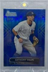 Anthony Volpe [Blue] #BSP-61 Baseball Cards 2022 Bowman Sterling Prices
