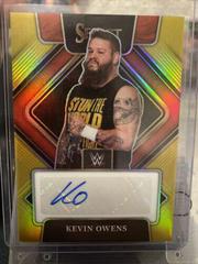 Kevin Owens [Gold Prizm] #SG-KOW Wrestling Cards 2022 Panini Select WWE Signatures Prices