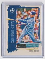 George Brett [Artist Proof Gold] #118 Baseball Cards 2021 Panini Diamond Kings Prices