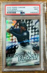 Kyle Lewis [Orange Refractor] #FF-13 Baseball Cards 2020 Topps Chrome Freshman Flash Prices