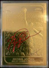 Michael Jordan [86 Rookie] Basketball Cards 1997 Fleer 23KT Gold Prices