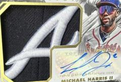 Michael Harris II [Team Logo] Baseball Cards 2023 Topps Inception Autograph Jumbo Hat Patch Prices