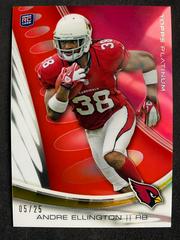 Andre Ellington [Red Refractor] #110 Football Cards 2013 Topps Platinum Prices