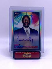 James Worthy [Refractor] Basketball Cards 2021 Topps Finest Autographs Prices