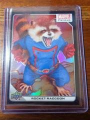 Rocket Raccoon [Black Rainbow] Marvel 2023 Upper Deck Platinum Prices