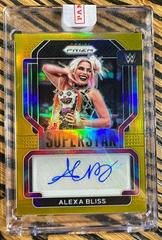 Alexa Bliss [Gold Prizm] #SA-ABL Wrestling Cards 2022 Panini Prizm WWE Superstar Autographs Prices