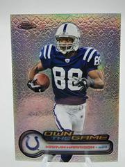 Marvin Harrison [Refractor] Football Cards 2006 Topps Chrome Own the Game Prices