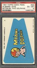 Miami Dolphins [Sticker] Football Cards 1967 Topps Comic Pennants Prices