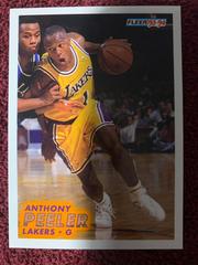 Anthony Peeler #103 Basketball Cards 1993 Fleer Prices